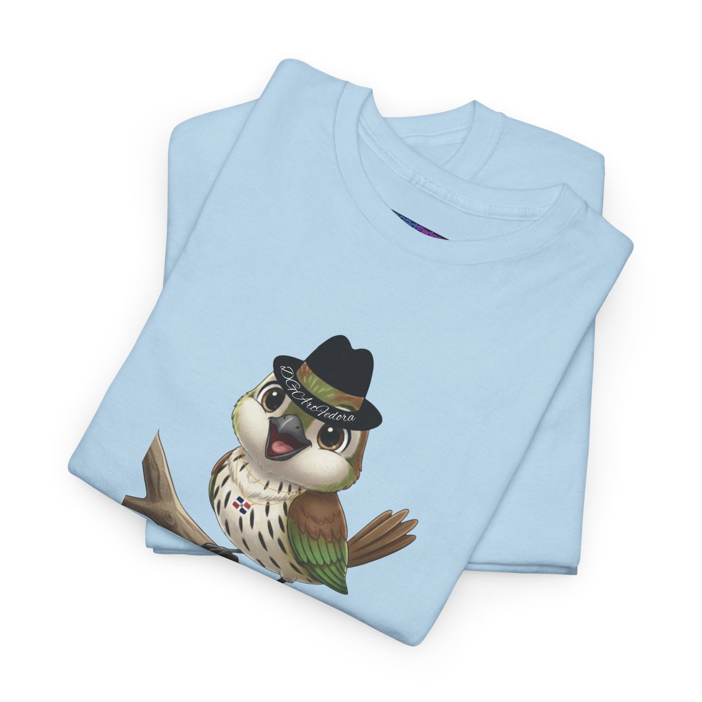 Unisex Heavy Cotton Tee Ciguita Chillin' on a Branch