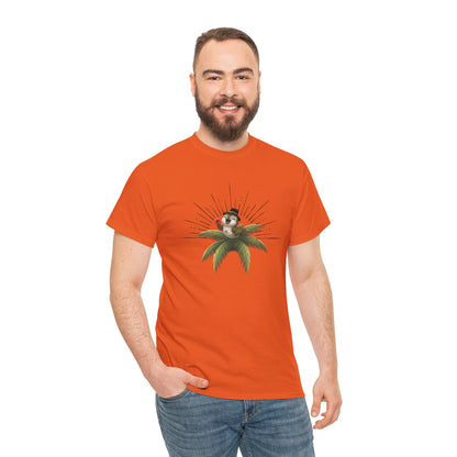 Unisex Heavy Cotton Tee Ciguita Tropical Sunrise