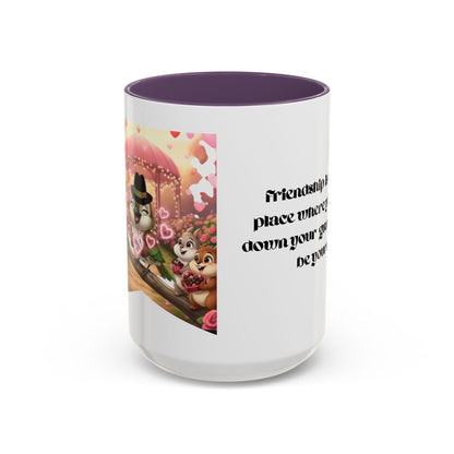 Cigüita Friendship Mug – A Safe Place to Be Yourself (11, 15oz)