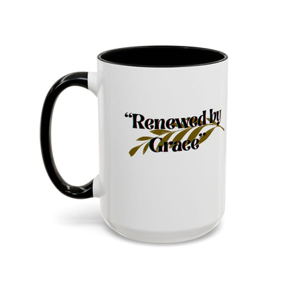 Accent Coffee Mug - Renewed by Grace