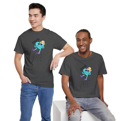 Unisex Heavy Cotton Tee HUG ME GIRL