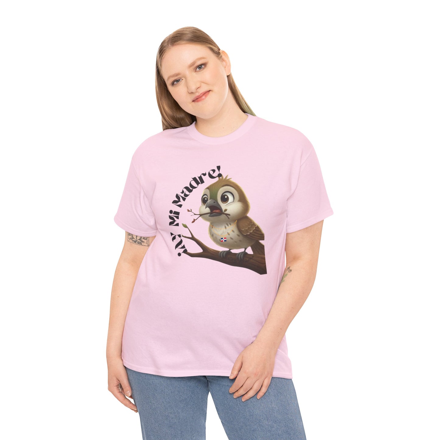 Unisex Heavy Cotton Tee - Ay Mi Madre