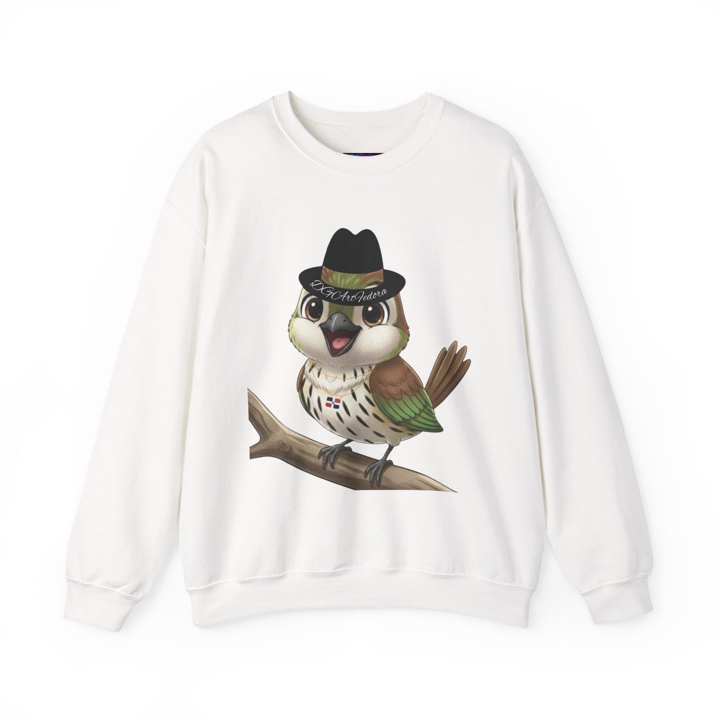 Unisex Heavy Blend Crewneck Sweatshirt Cigüita the Palmchat
