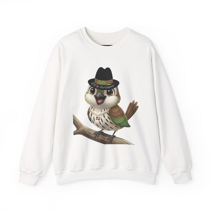 Unisex Heavy Blend Crewneck Sweatshirt Cigüita the Palmchat