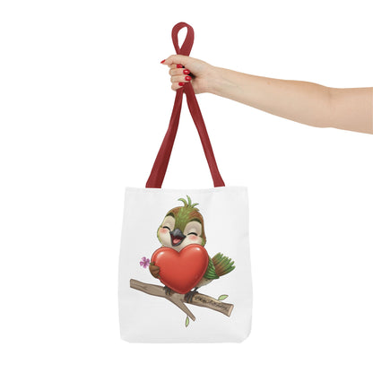 Tote Bag (AOP) - Ciguita Hugging Heart