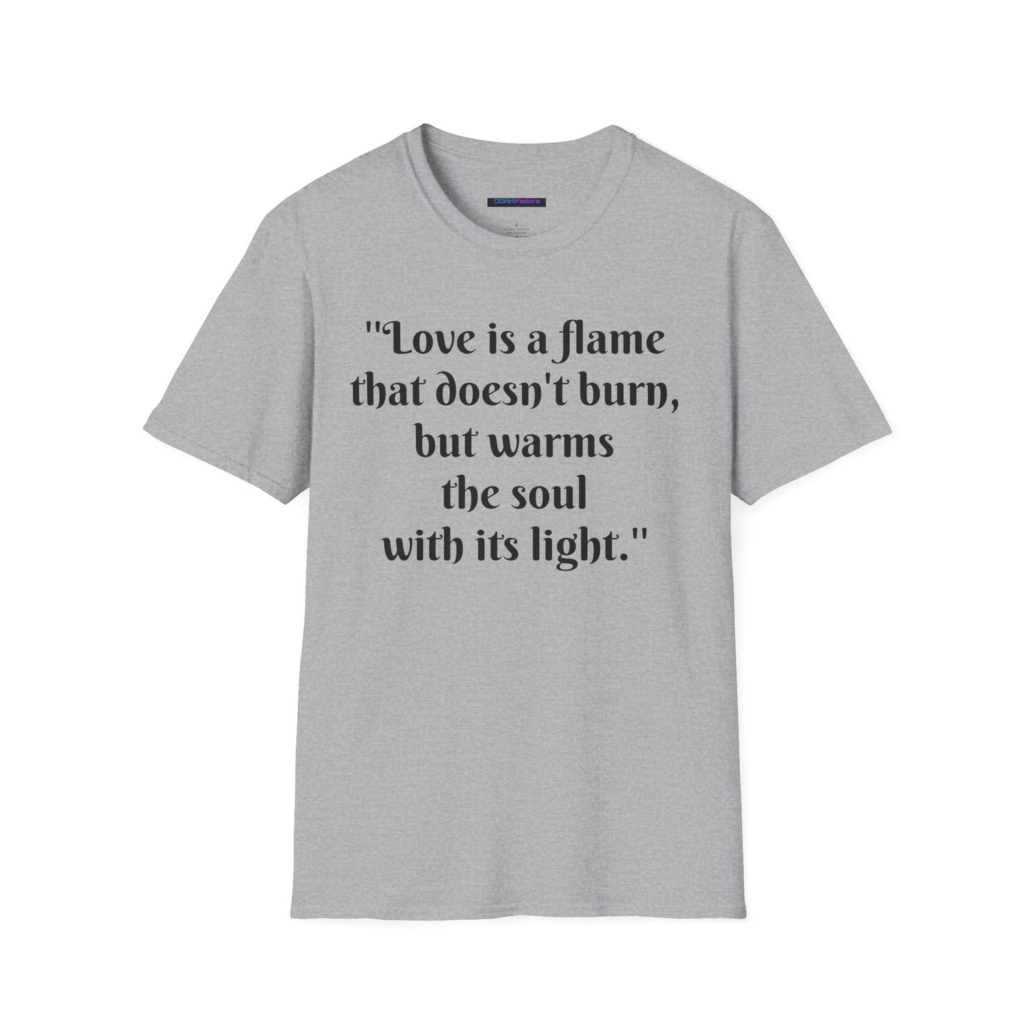 Love is a Flame Unisex Tee