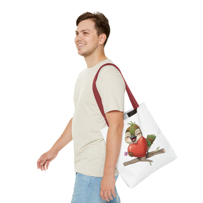 Tote Bag (AOP) - Ciguita Hugging Heart