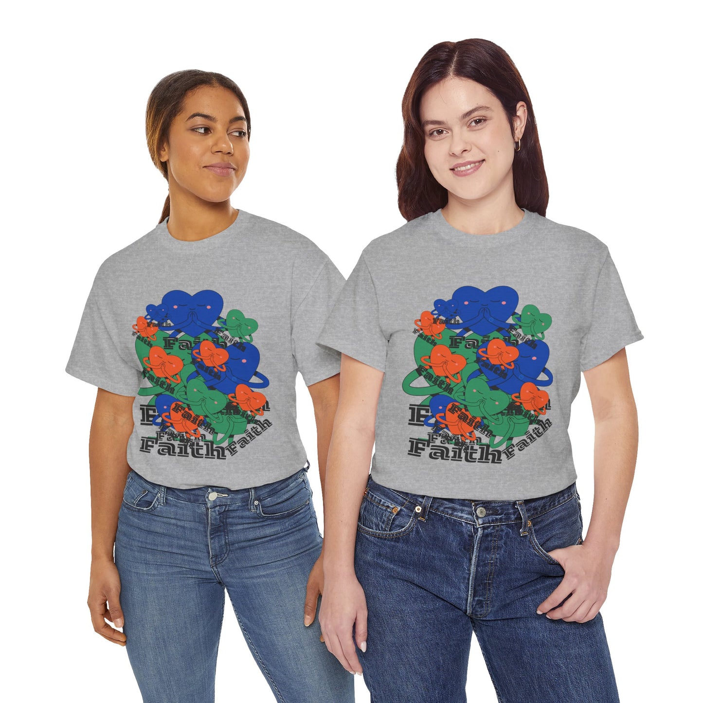 Unisex Heavy Cotton Tee - United in Faith