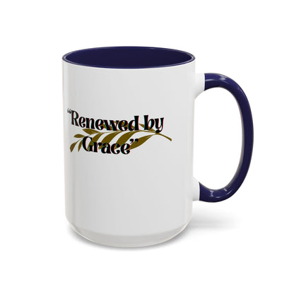 Accent Coffee Mug - Renewed by Grace