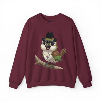 Unisex Heavy Blend Crewneck Sweatshirt Cigüita the Palmchat