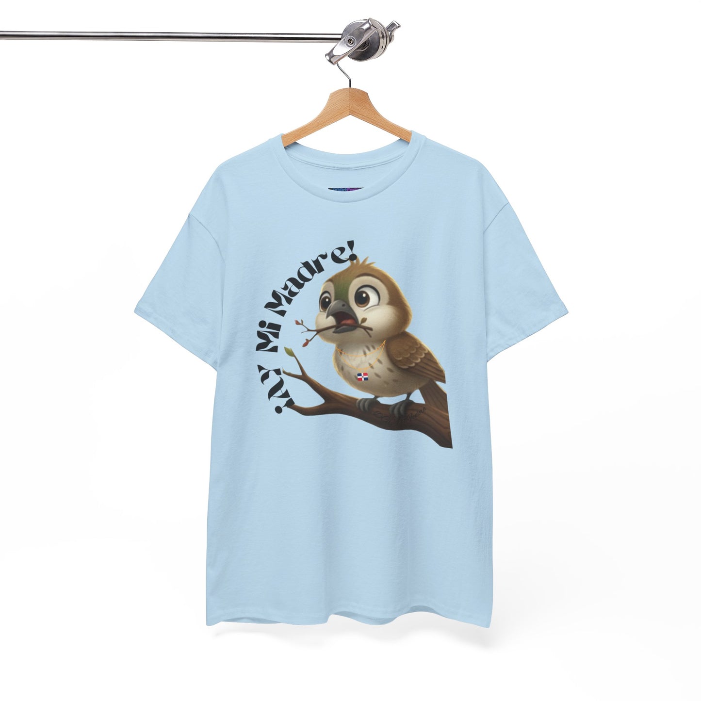 Unisex Heavy Cotton Tee - Ay Mi Madre