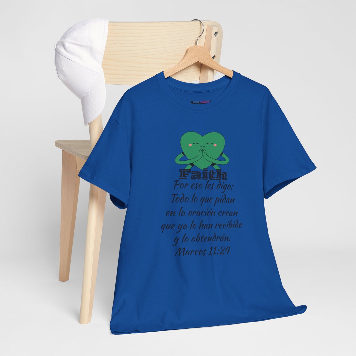 Unisex Heavy Cotton Tee - Fe Marcos 11:24