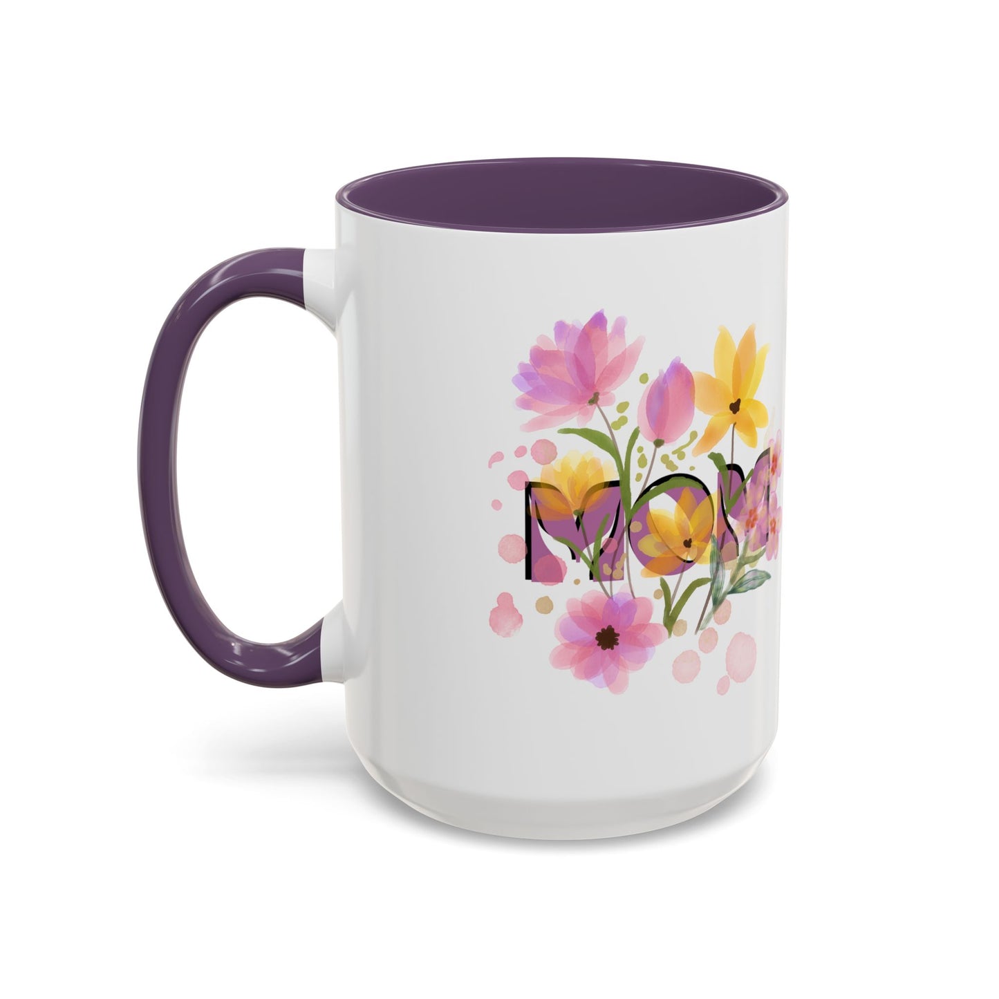 Mother’s Day Inspirational Love Quote - Floral Mom Mug