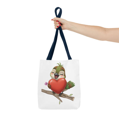 Tote Bag (AOP) - Ciguita Hugging Heart