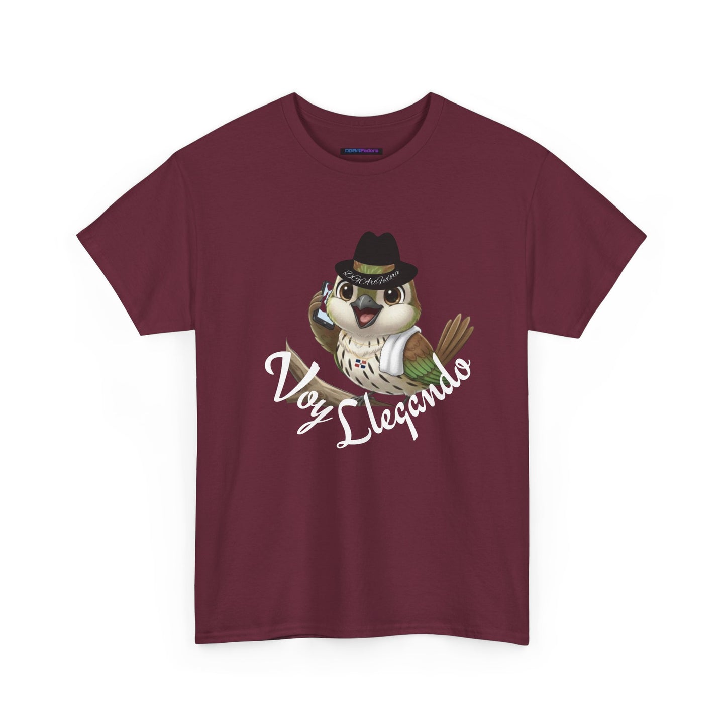 Unisex Heavy Cotton Tee - Voy Llegando