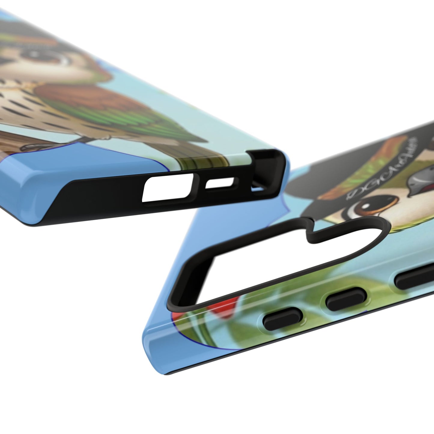 Tough Cases Light Blue Cigüita Design