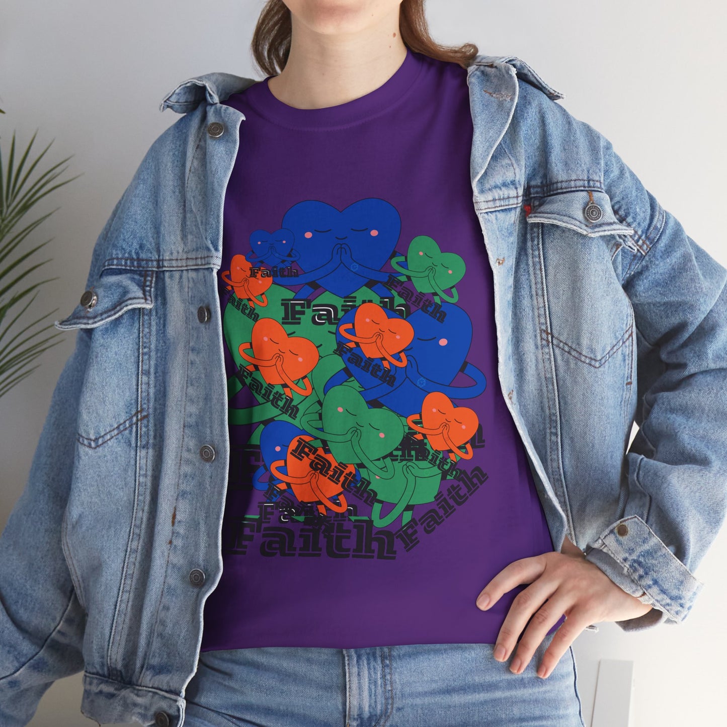 Unisex Heavy Cotton Tee - United in Faith