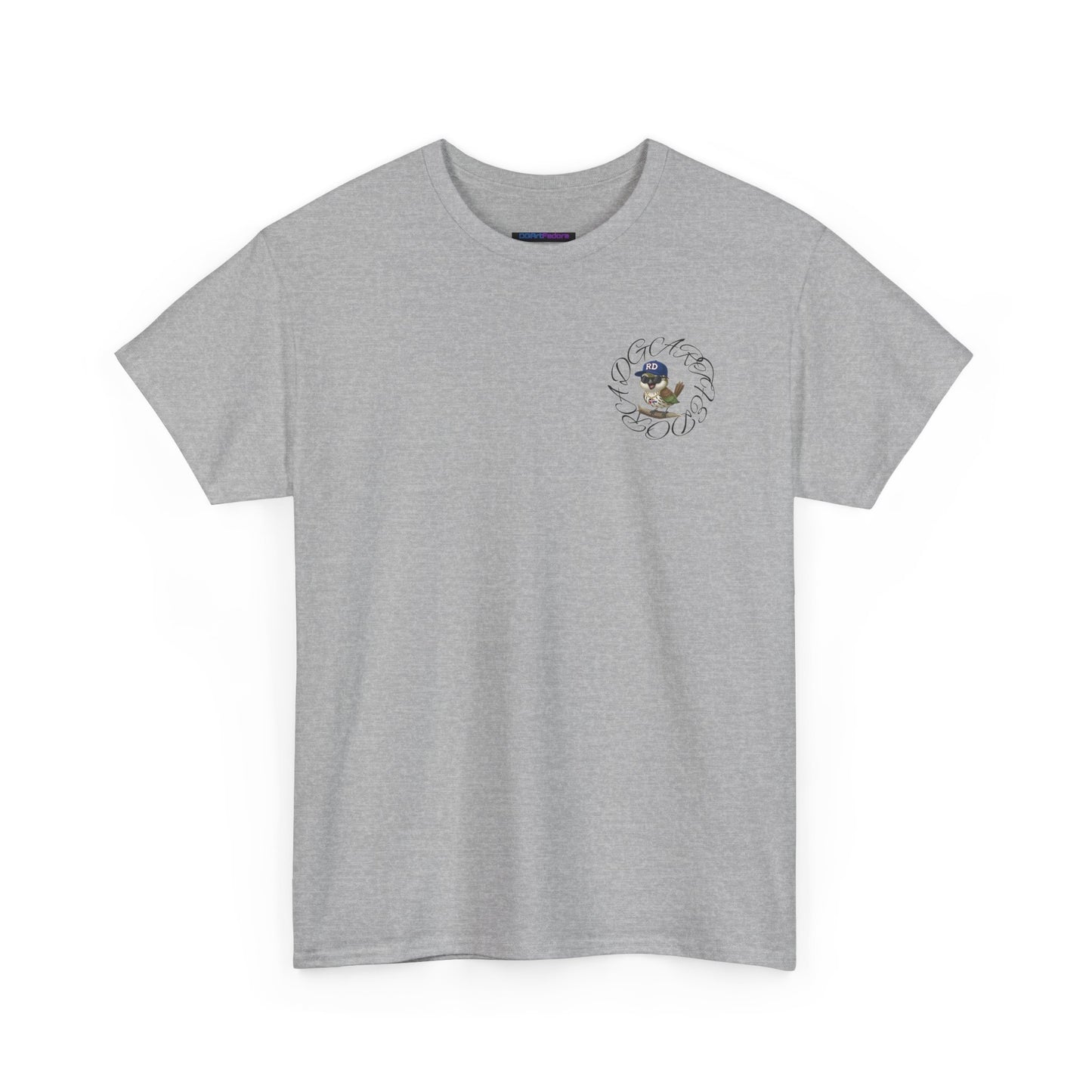 Unisex Heavy Cotton Tee - Cigüita y su Flow Dominicano - Front and Back