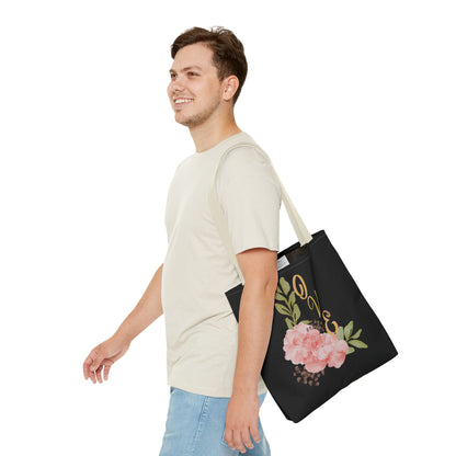 Floral “Love” Design - Tote Bag
