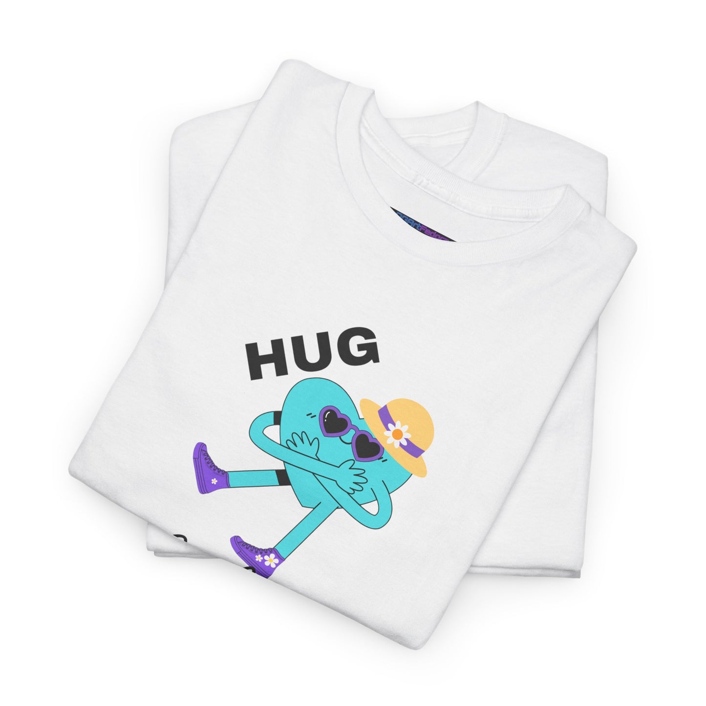 Unisex Heavy Cotton Tee HUG ME GIRL