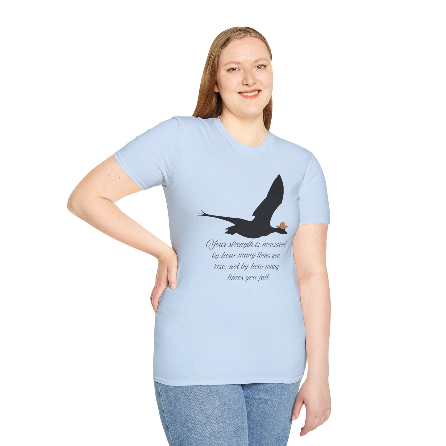 Unisex Softstyle T-Shirt Your Strength is Measured...