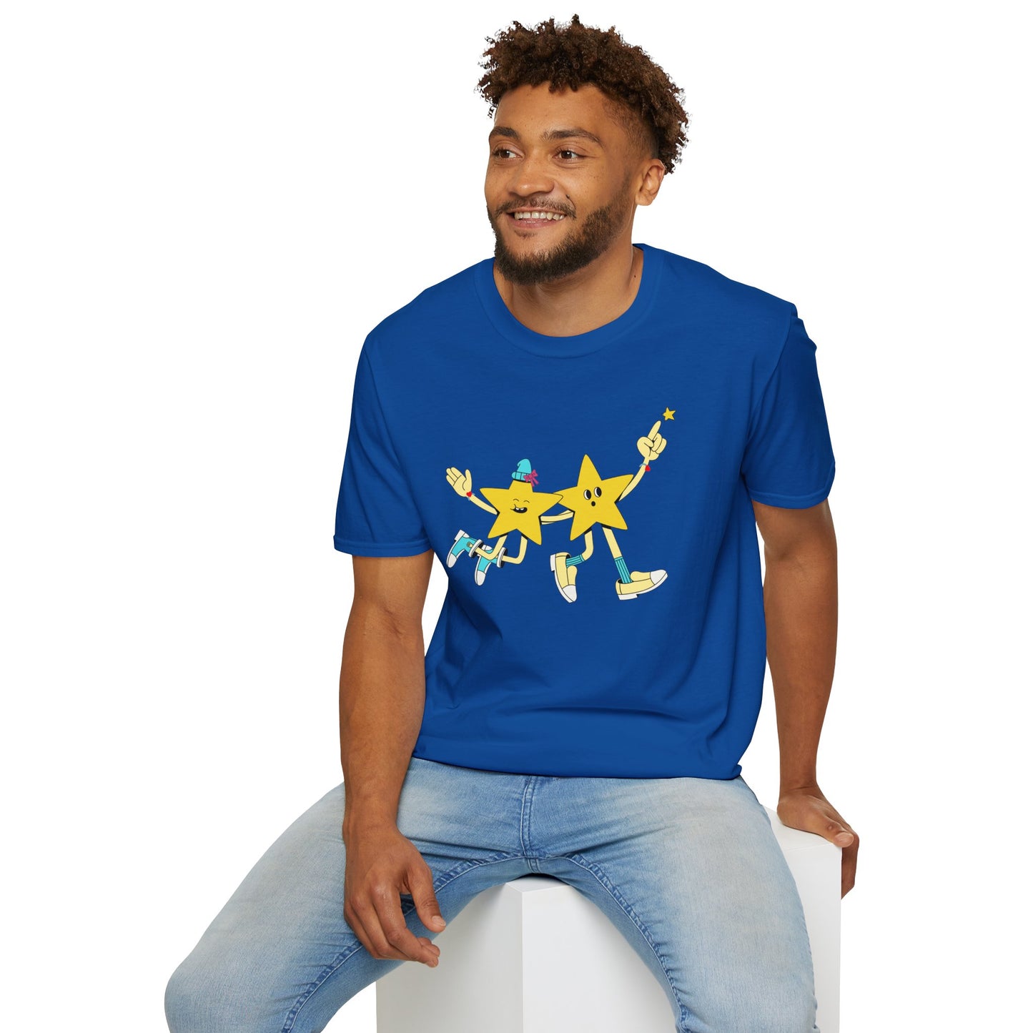 Unisex Softstyle T-Shirt Stars Havin' a Grand Ol' Time