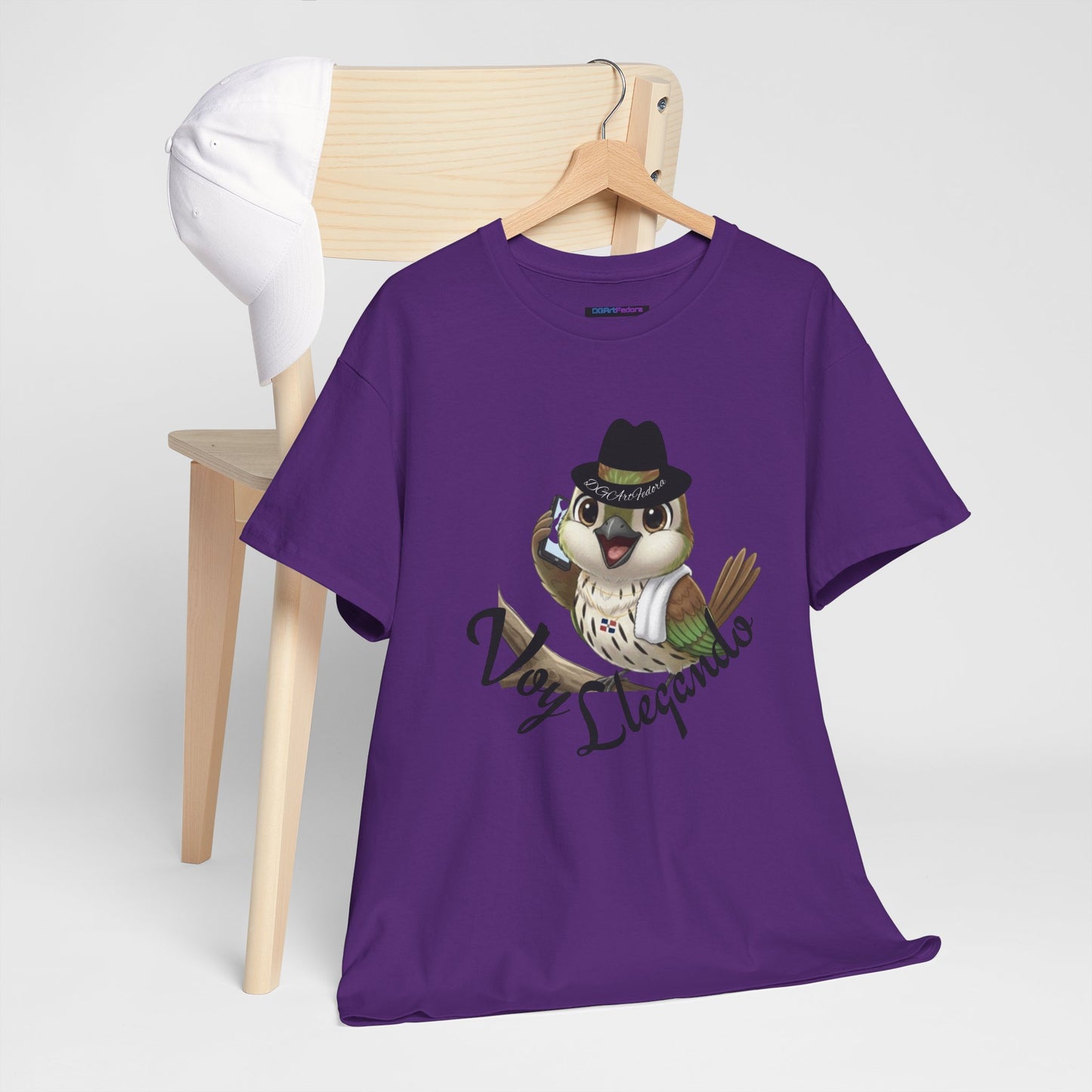 Unisex Heavy Cotton Tee - Voy Llegando