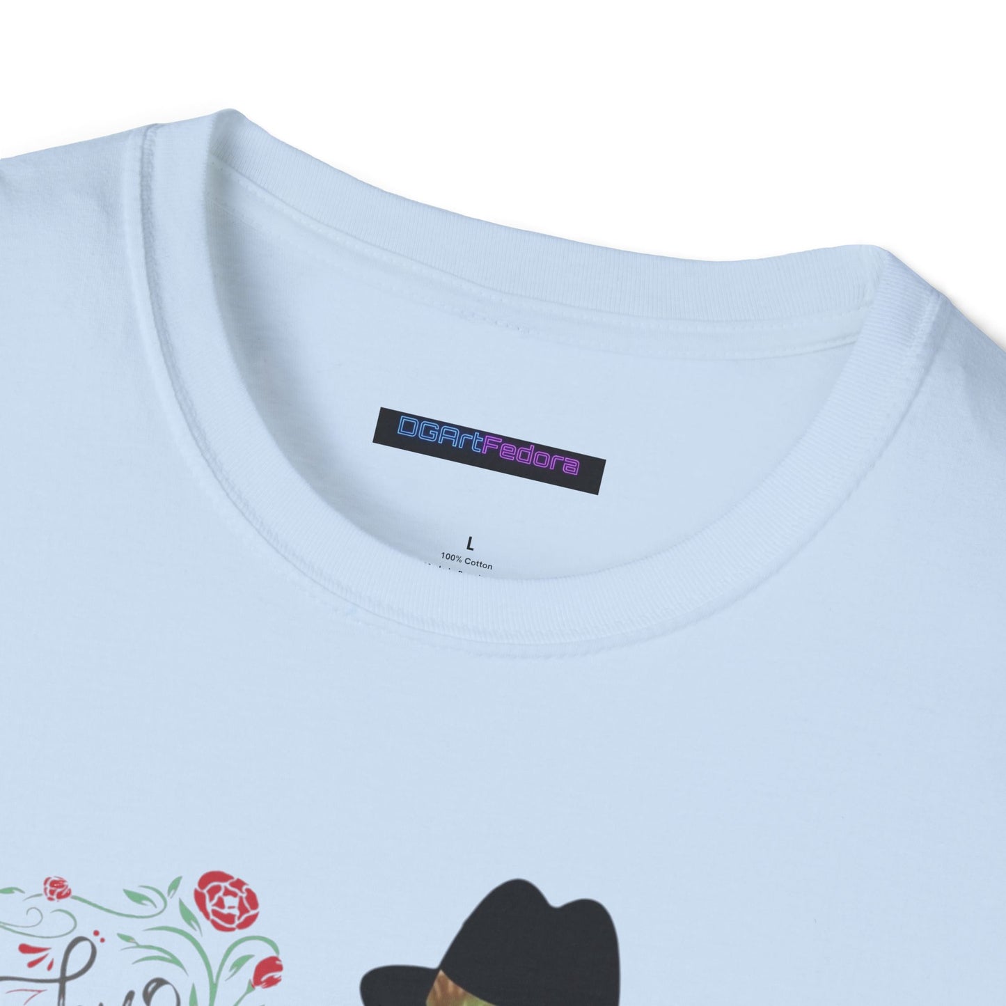 Unisex Softstyle T-Shirt Happy Valentine’s Day with Cigüita