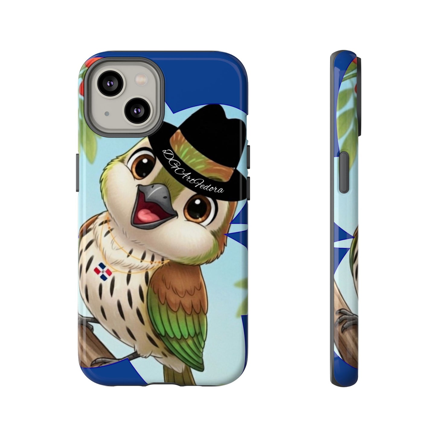 Tough Phone Case -  - Matte & Glossy Options - Cigüita Design Blue