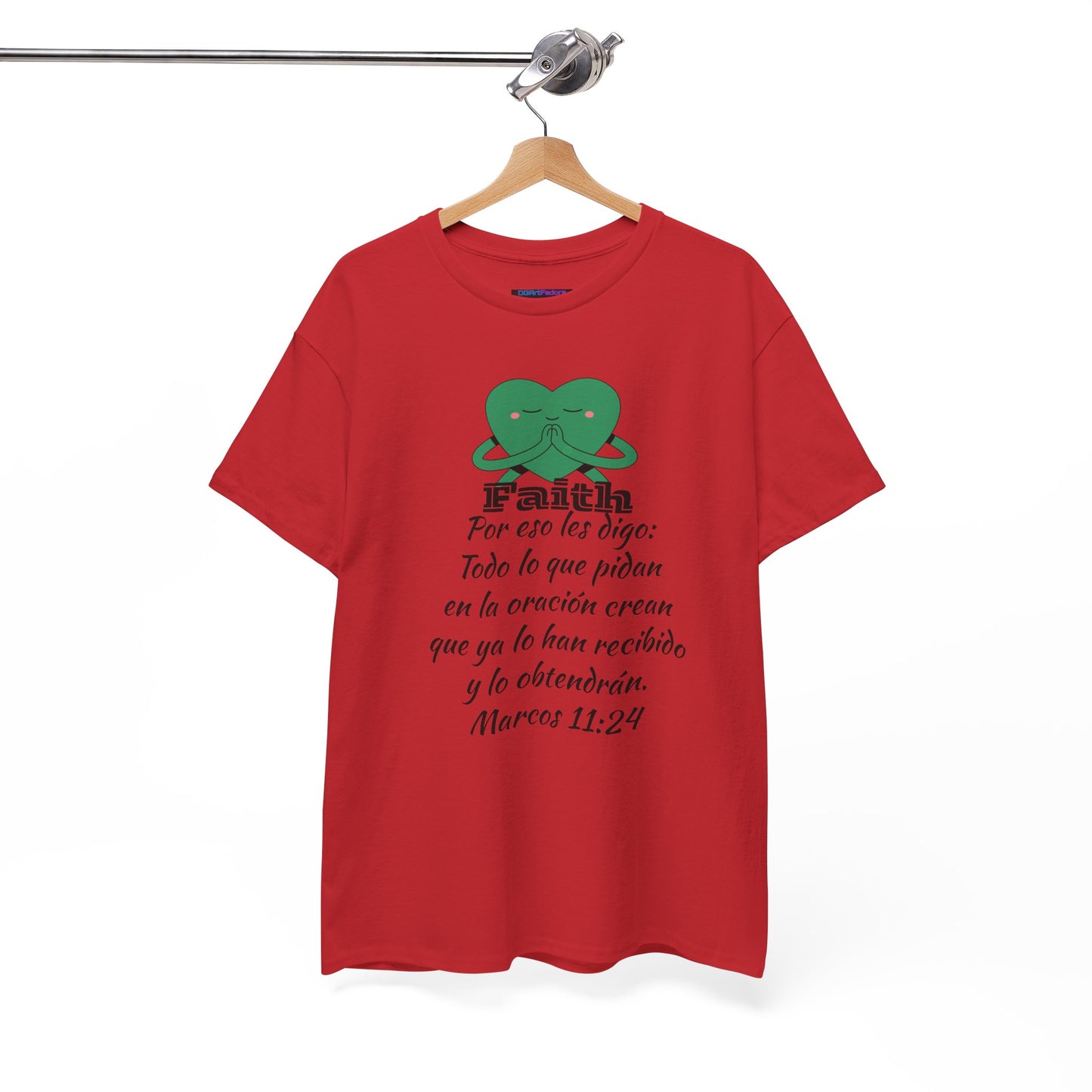 Unisex Heavy Cotton Tee - Fe Marcos 11:24