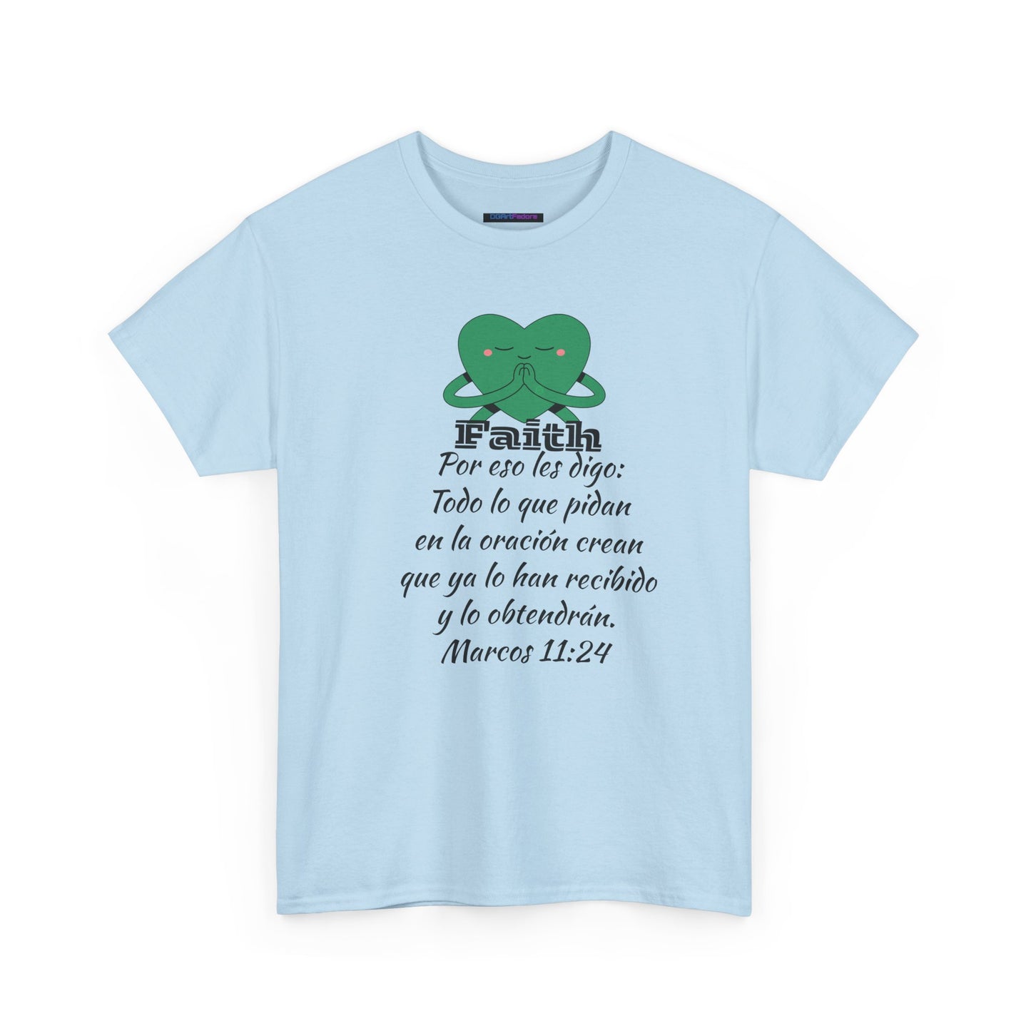 Unisex Heavy Cotton Tee - Fe Marcos 11:24