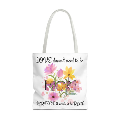 Love Is Real Inspirational Carryall Tote Bag