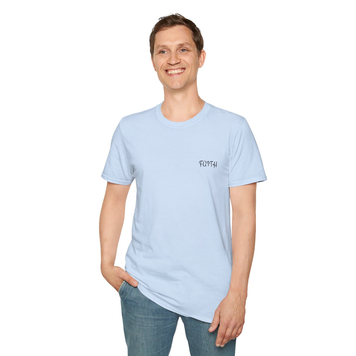 Unisex Softstyle T-Shirt - Faith, Love, Prayer