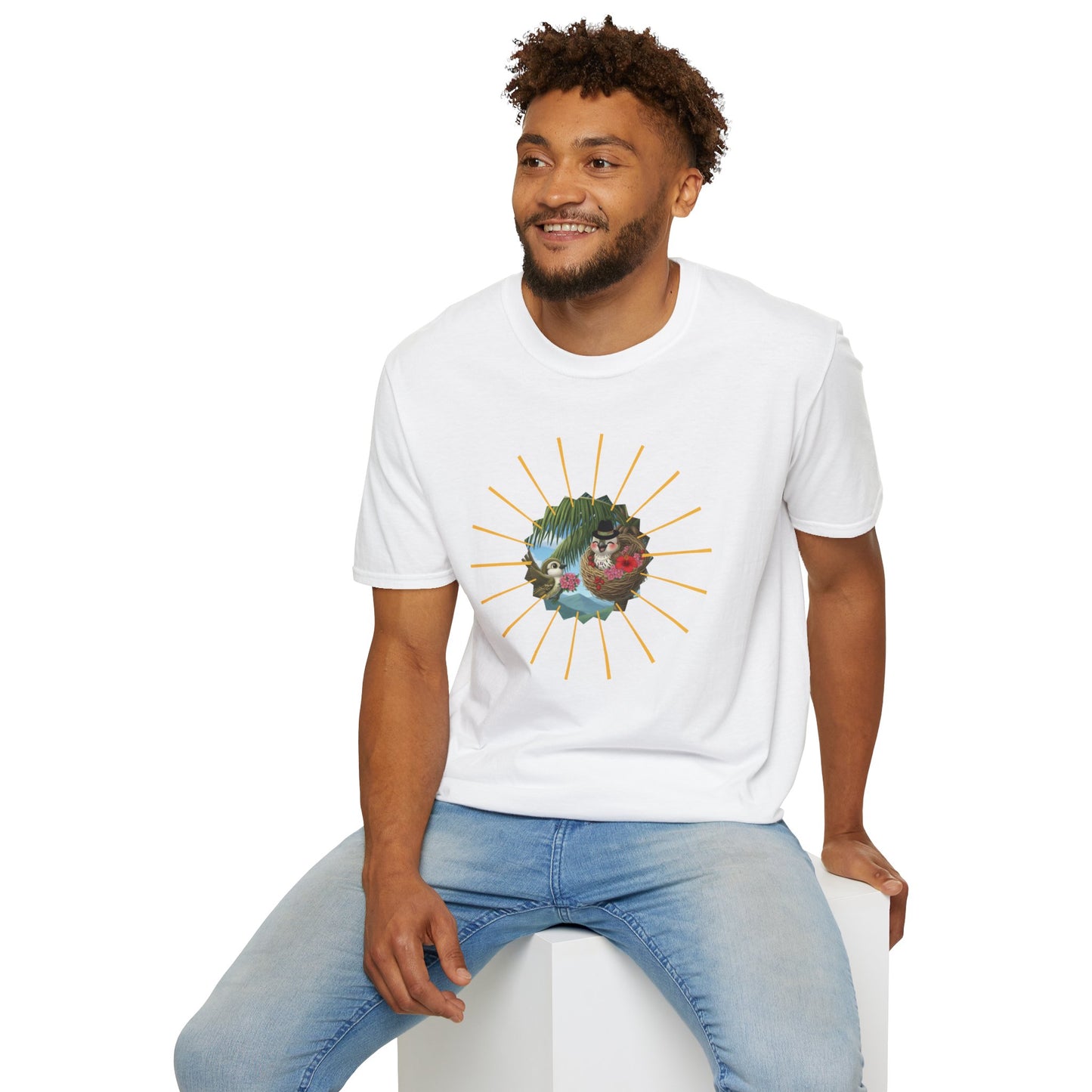 Unisex Softstyle T-Shirt Sunny Cigüita Valentine