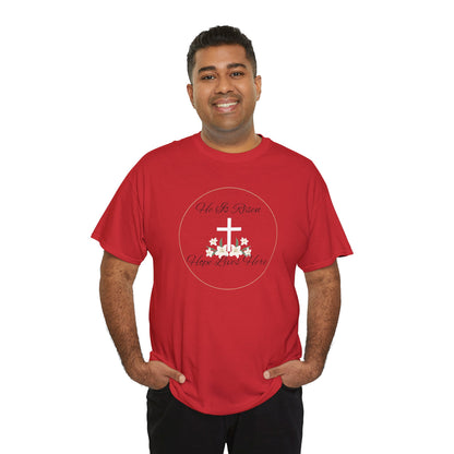 Unisex Heavy Cotton – He is Risen, Hope Lives Here