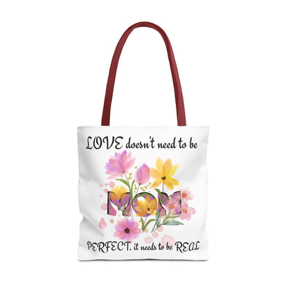 Love Is Real Inspirational Carryall Tote Bag