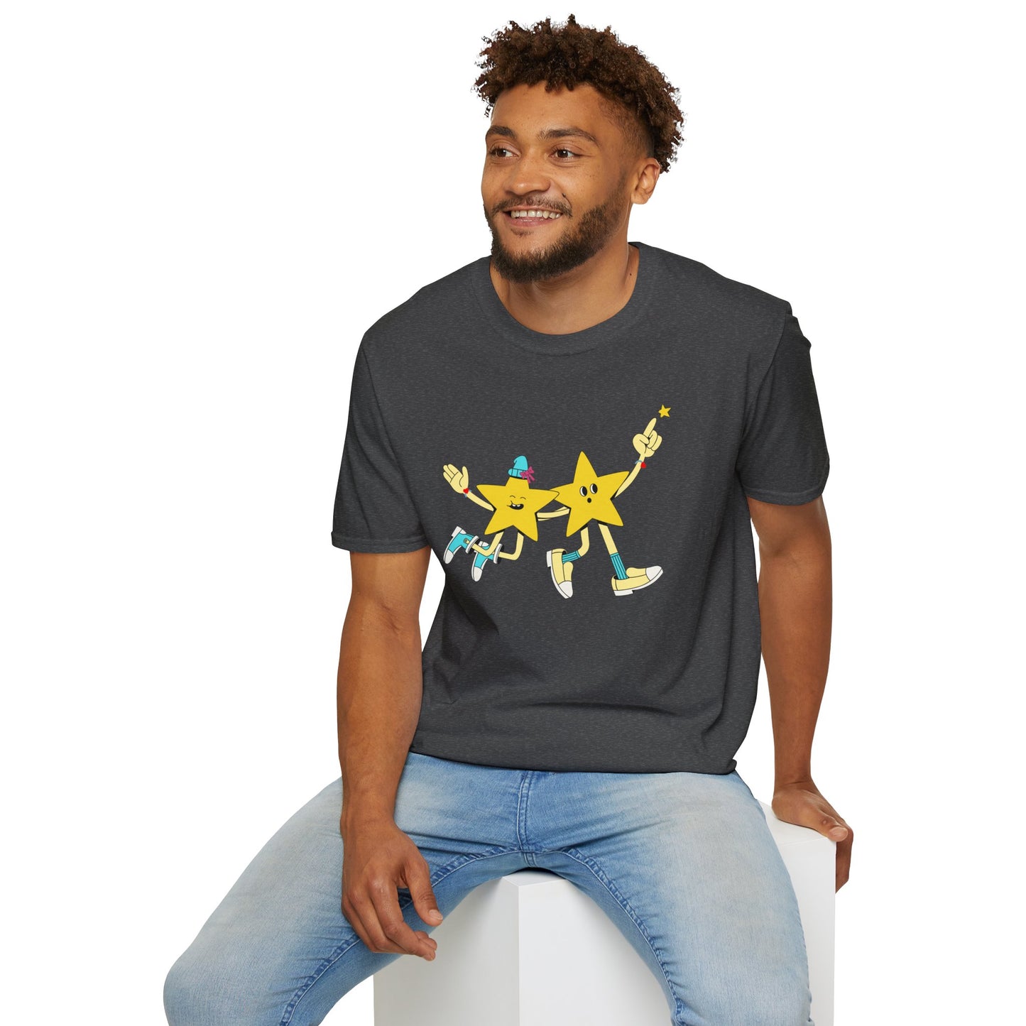 Unisex Softstyle T-Shirt Stars Havin' a Grand Ol' Time