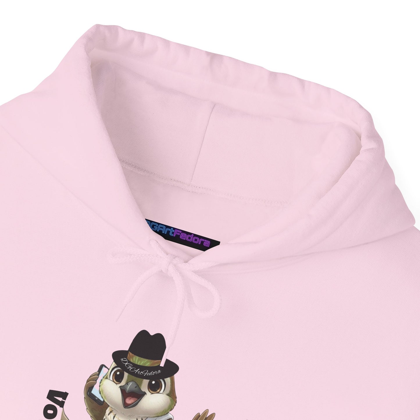 Unisex Heavy Blend  Hooded Sweatshirt with Cigüita "Voy llegando"