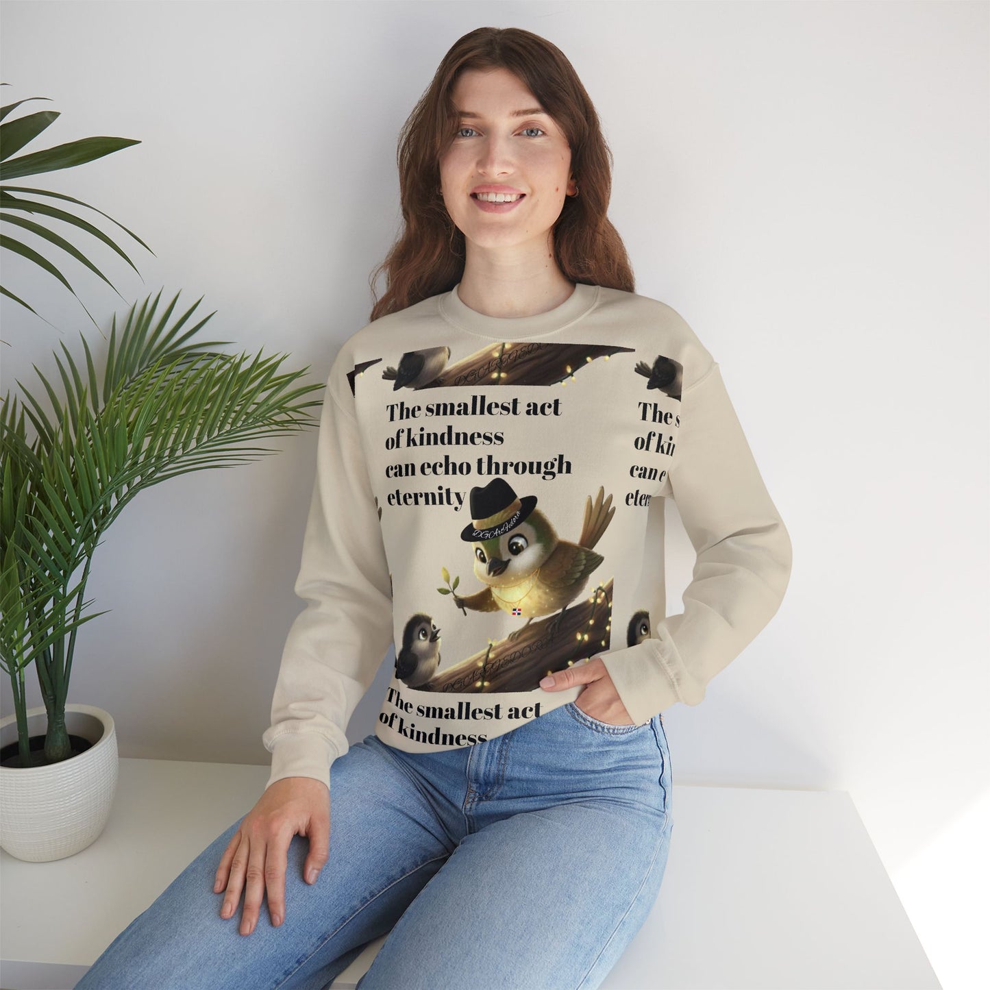 Unisex Heavy Blend Crewneck Sweatshirt - Act of Kindness x Ciguita