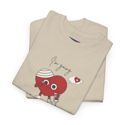 Unisex Heavy Cotton Tee I’m Going to Get Better