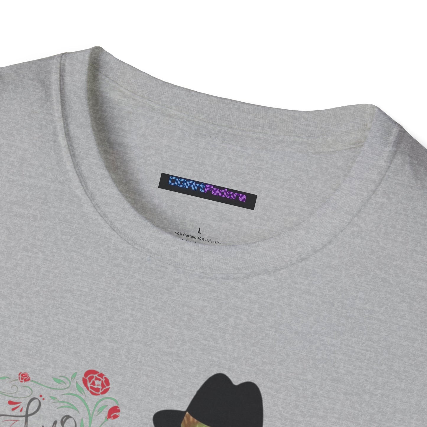 Unisex Softstyle T-Shirt Happy Valentine’s Day with Cigüita