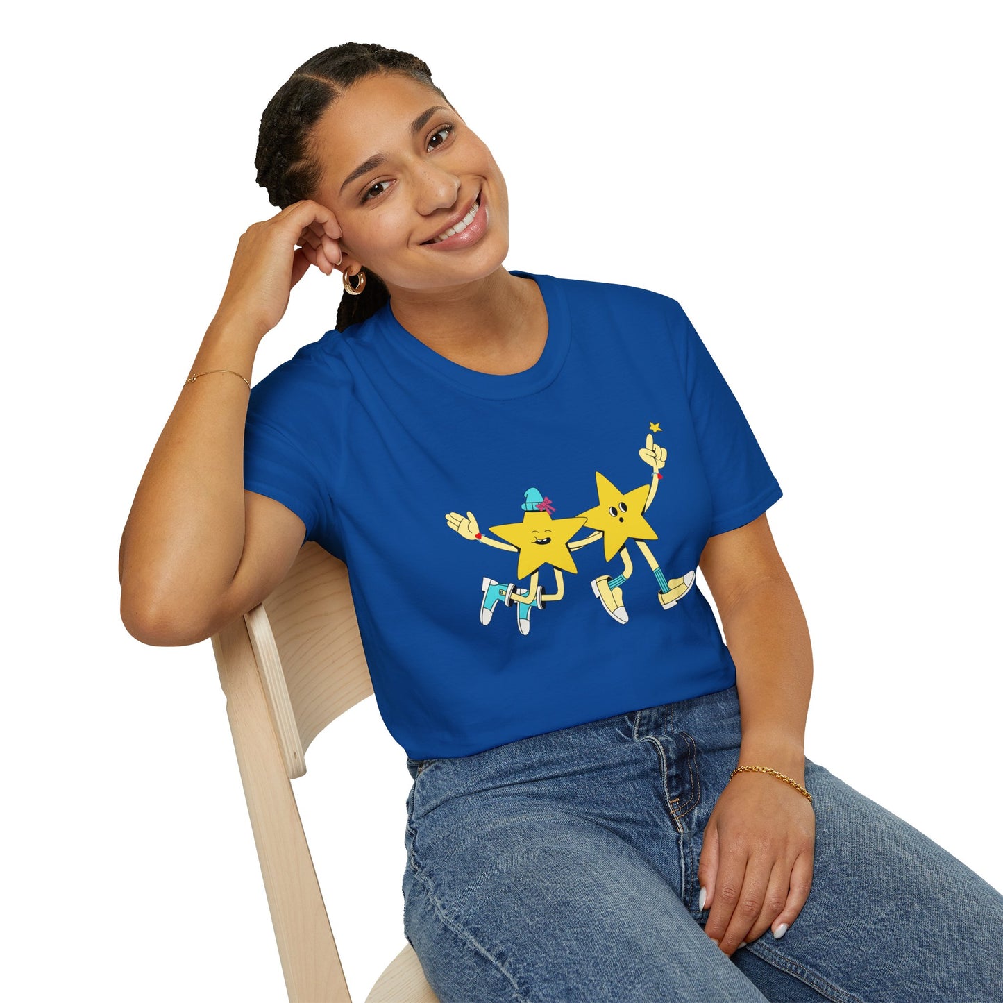 Unisex Softstyle T-Shirt Stars Havin' a Grand Ol' Time