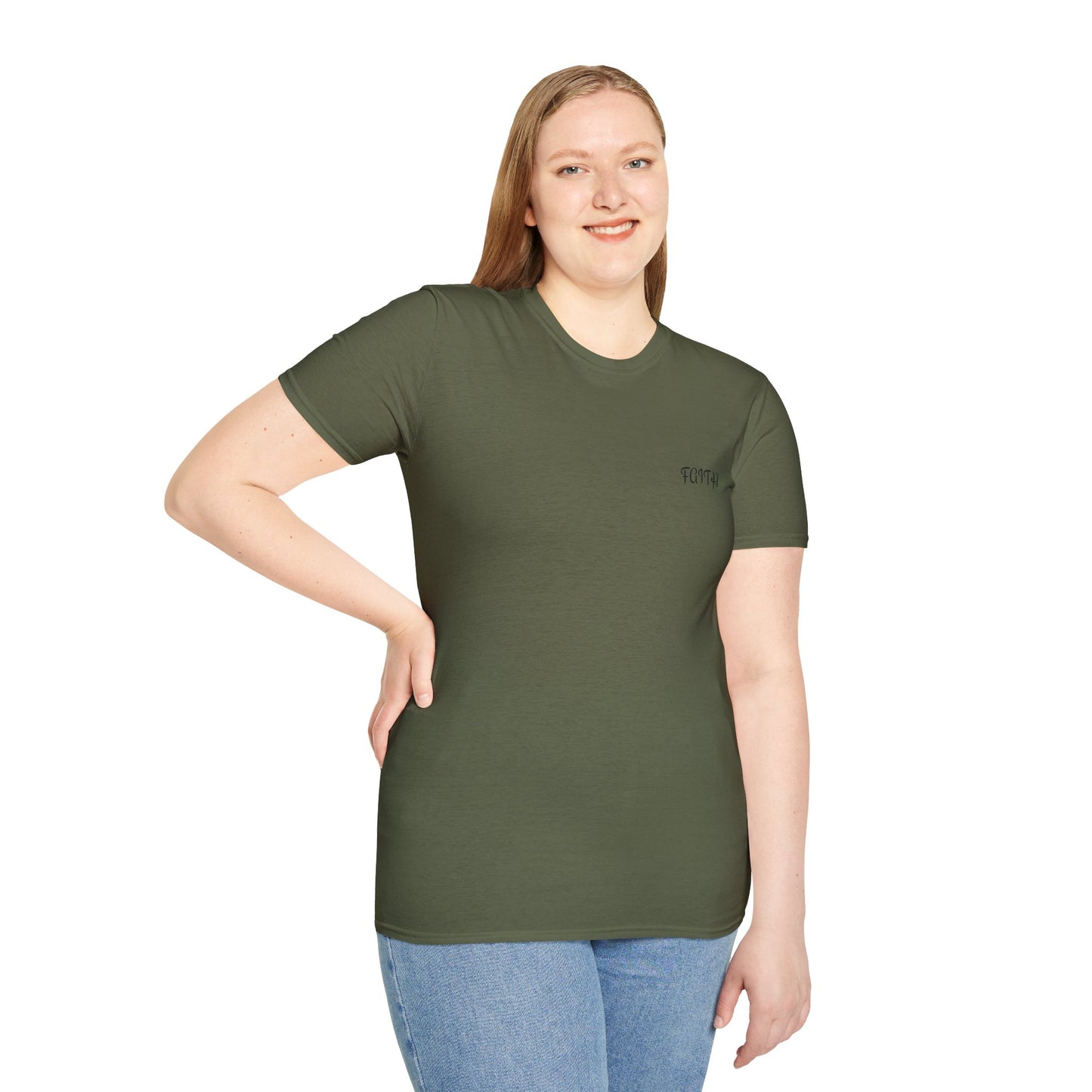 Unisex Softstyle T-Shirt - Faith, Love, Prayer