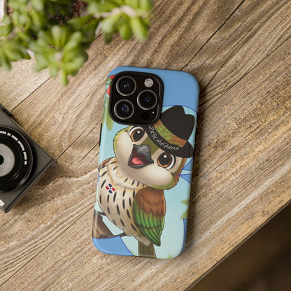 Tough Cases Light Blue Cigüita Design