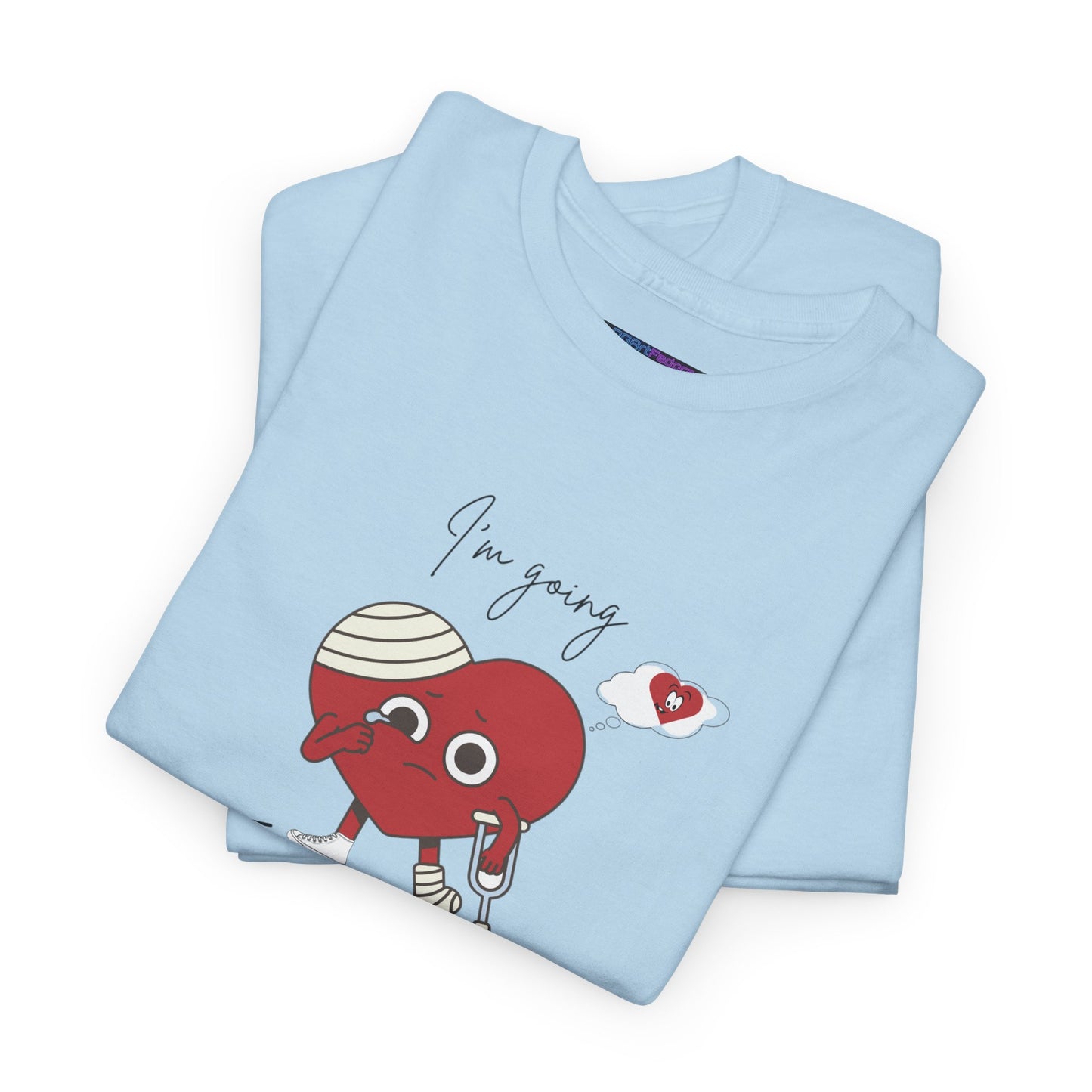 Unisex Heavy Cotton Tee I’m Going to Get Better