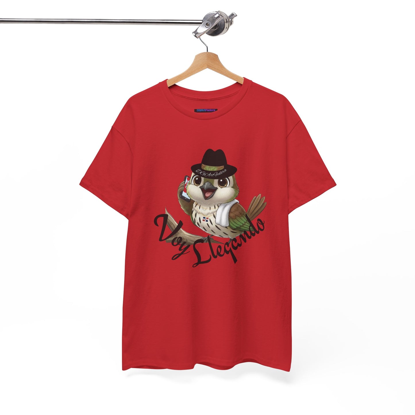 Unisex Heavy Cotton Tee - Voy Llegando