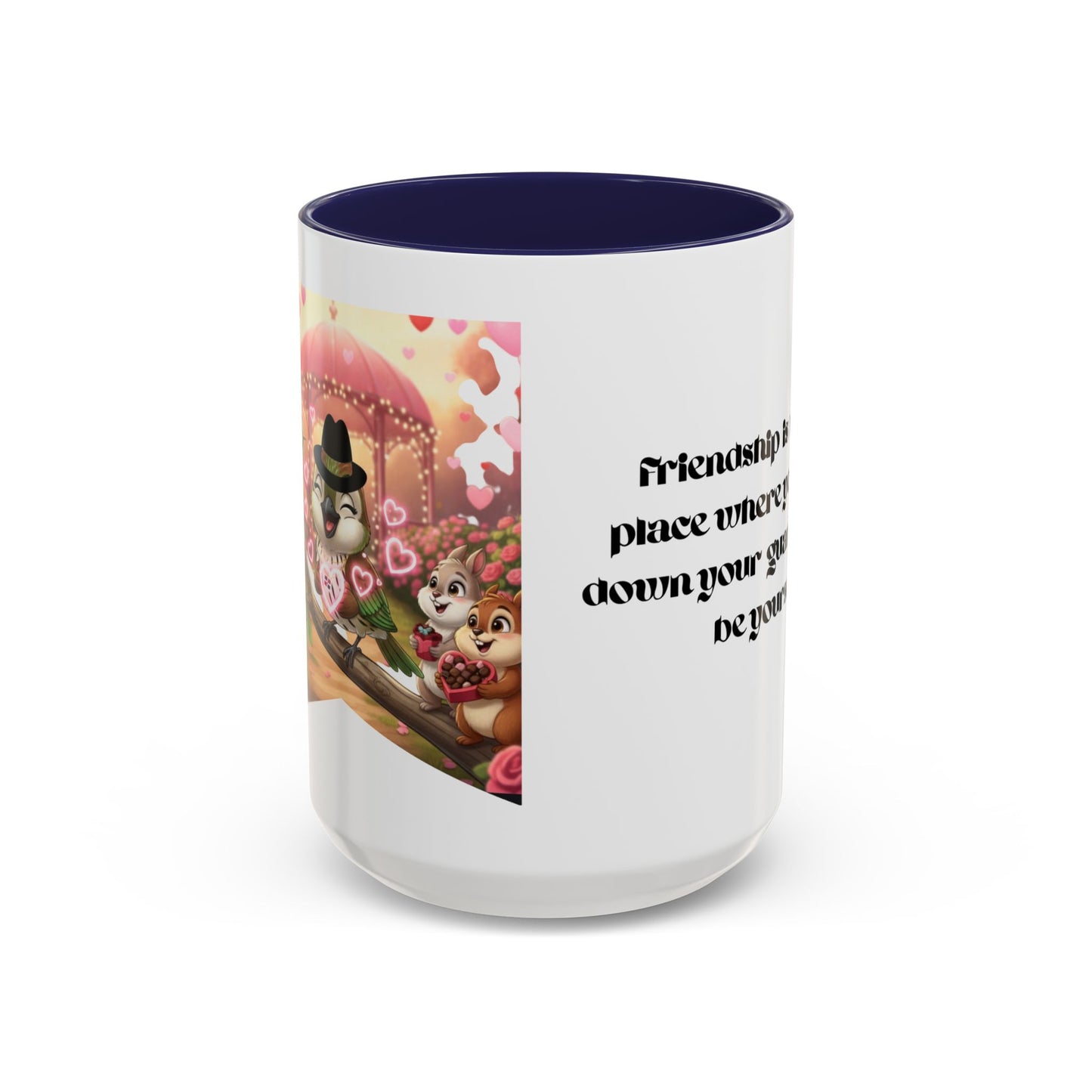 Cigüita Friendship Mug – A Safe Place to Be Yourself (11, 15oz)