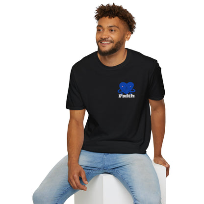 Unisex Softstyle T-Shirt - Heart, Prayer, Faith