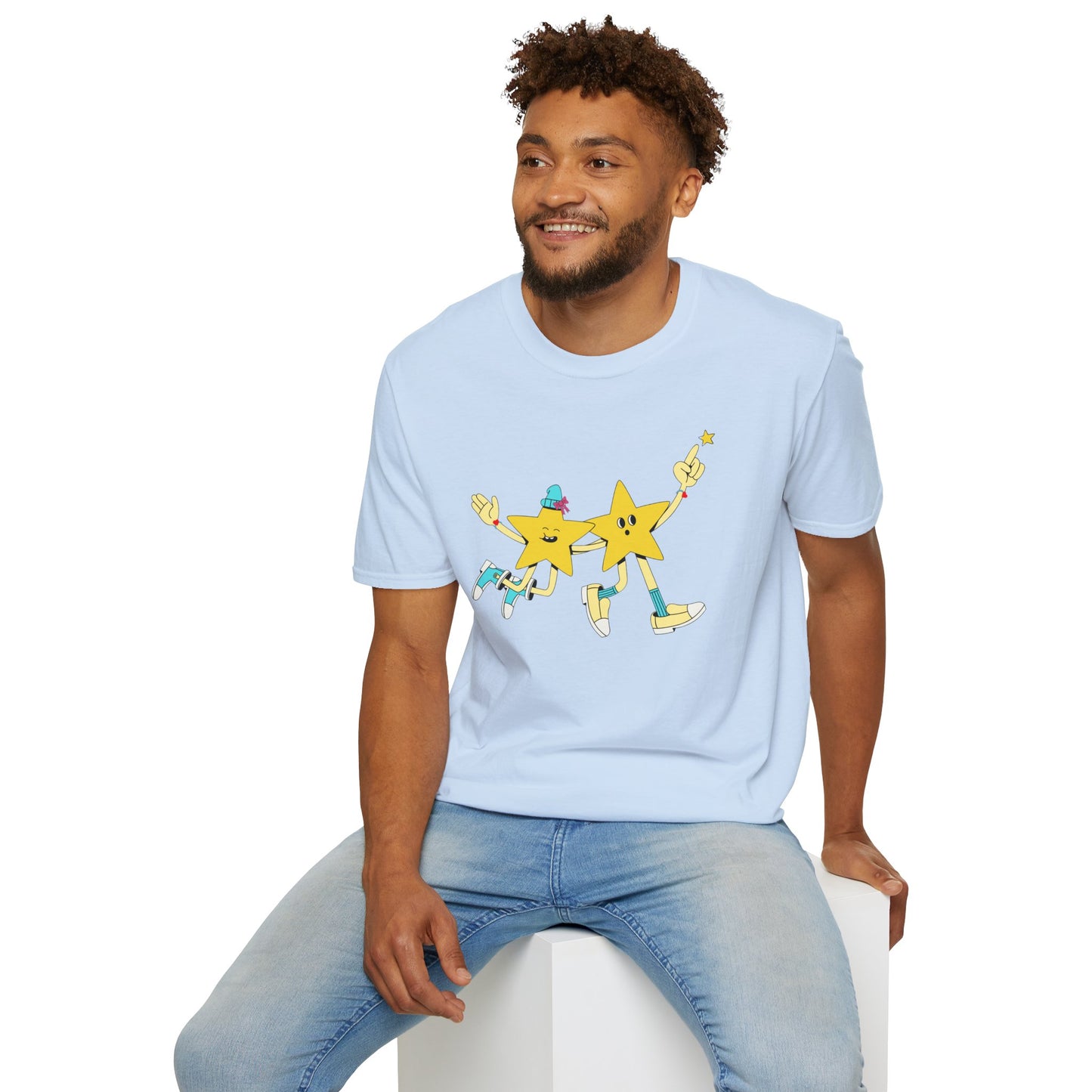 Unisex Softstyle T-Shirt Stars Havin' a Grand Ol' Time
