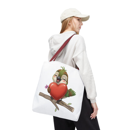 Tote Bag (AOP) - Ciguita Hugging Heart
